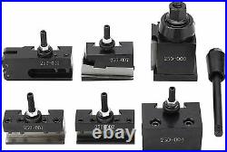 0XA Wedge Type Quick Change Tool Post Set For Mini Lathe up to 6-9 In Swing OXA