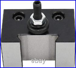 0XA Wedge Type Quick Change Tool Post Set For Mini Lathe up to 6-9 In Swing OXA
