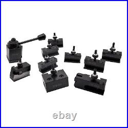 10Pcs OXA Wedge Type Quick Change Tool Post 250-000 Set Plus 2 extra 250-001