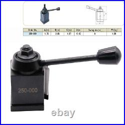 10Pcs OXA Wedge Type Quick Change Tool Post 250-000 Set Plus 2 extra 250-001