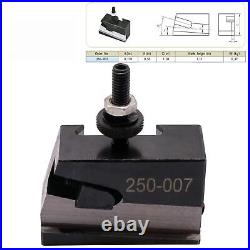 10Pcs OXA Wedge Type Quick Change Tool Post 250-000 Set Plus 2 extra 250-001