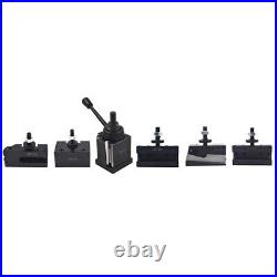 10-15 BXA 250-222 Tool Post 6 Piece Set Wedge Type Quick Change Turning an
