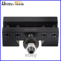 10× CXA 250-302 Quick Change Turning Facing Boring Tool Post Holder Swing 13-18