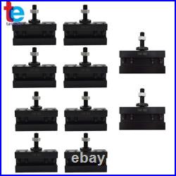 10× CXA #2 250-302 QUICK CHANGE TURNING FACING & BORING TOOL POST HOLDER New