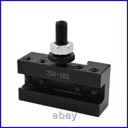 10 Pcs AXA 2# 250-102 Quick Change Tool Post Turning & Facing Holder For Lathe