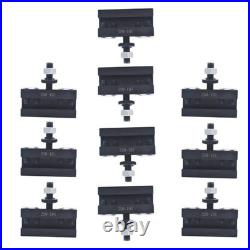 10 Pcs Quick Change Tool Post Turning & Facing Holder AXA #1 250-101 For Lathe