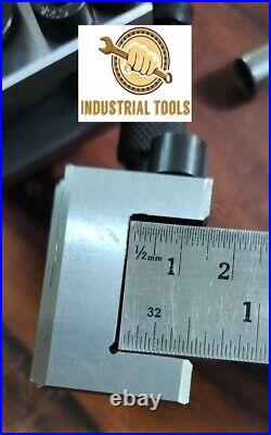 10 Piece T63 Quick Change Tool Post Set Colchester Bantam 25mm Capacity