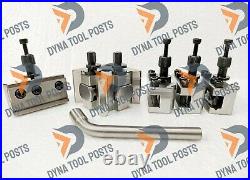 10 Pieces Set T37 Quick Change Tool Post For MyFord / Super 7 / ML 7 Lathes @AIO