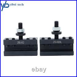 11Pcs AXA 250-111 Wedge Type Quick Change Tool Post Set for 6 12 Lathe Steel