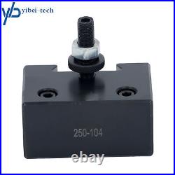 11Pcs AXA 250-111 Wedge Type Quick Change Tool Post Set for 6 12 Lathe Steel