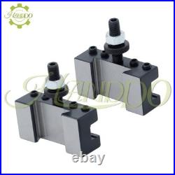 11Pcs AXA Wedge Type Quick Change Tool Post 250-111 Set Steel for 6 12 Lathe