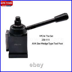 11Pcs AXA Wedge Type Quick Change Tool Post 250-111 Set for 6 12 Lathe Steel
