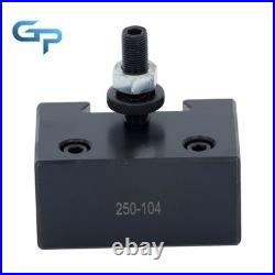 11Pcs AXA Wedge Type Quick Change Tool Post 250-111 Set for 6 12 Lathe Steel