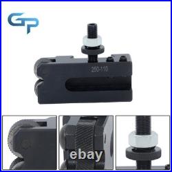 11Pcs AXA Wedge Type Quick Change Tool Post 250-111 Set for 6 12 Lathe Steel