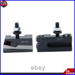 11 × AXA 250-111 Wedge Type Quick Change Tool Post Set for 6 12 Lathe Steel