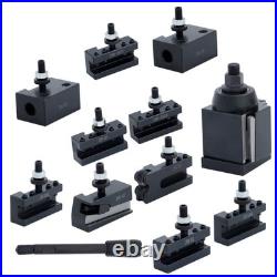 11 Pack AXA 250-111 Wedge Type Quick Change Tool Post Set for 6-12 Lathe Steel 11 Pack AXA 250-111 Wedge Type Quick Change Tool Post Set for 6-12 Lathe Steel