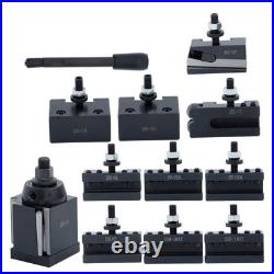 11 Pack AXA 250-111 Wedge Type Quick Change Tool Post Set for 6-12 Lathe Steel 11 Pack AXA 250-111 Wedge Type Quick Change Tool Post Set for 6-12 Lathe Steel