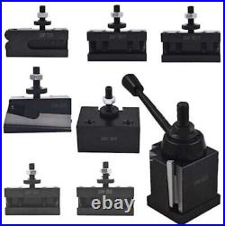 250-222 Wedge Tool Post Holder Set CNC Quick Change Swing Dia 10 15