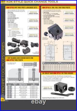 3900-5458 Quick Change Tool Post, KDK Style-200