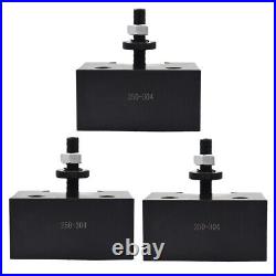 3 Pack CXA #4 250-304 Heavy Duty Quick Change Tool Post Boring Bar Holder 13-18