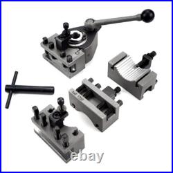 40 Position Quick Change Tool Post Set for WM210 Lathe with 4 Holders