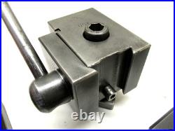 4-D-M MACHINE #200 SERIES QUICK-CHANGE TOOL POST with 5 HOLDERS