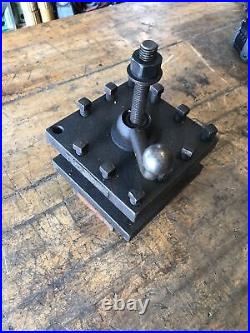 4 WAY Turret Indexing Metal Lathe Tool Post Holder 1-1/2 Capacity