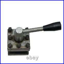 4-Way Quick Change Tool Post Holder 3 x 3 Was Used On Hardinge Turret Lathe