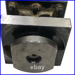 4-Way Quick Change Tool Post Holder 3 x 3 Was Used On Hardinge Turret Lathe