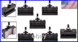 5PCS Steel Quick Change Tool Post Holders Maintenance-Free Lathe Accessories