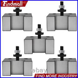 5PC CXA #4 250-304 Heavy Duty Quick Change Tool Post Boring Bar Holder 13-18