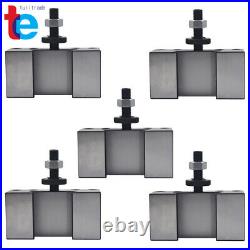5Pcs CXA #1 250-301 Quick Change Tool Post Turning & Facing Holder For Lathe