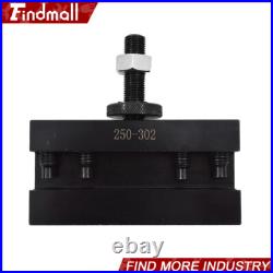5Pcs CXA #2 250-302 Quick Change Tool Post Boring Turning & Facing Holder Lathe