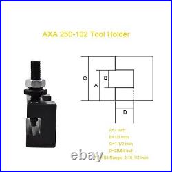 5Pcs Quick Change Tool Post Boring Turning Holder 250-102 AXA 6-12
