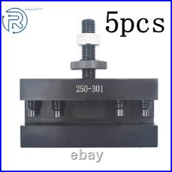 5× CXA #1 250-301 Quick Change Tool Post Turning & Facing Holder For Lathe