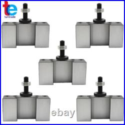 5× CXA #2 250-302 QUICK CHANGE TURNING FACING & BORING TOOL POST HOLDER New