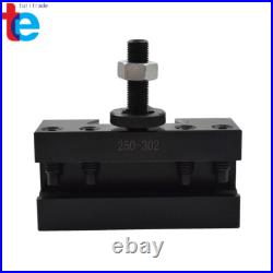 5× CXA #2 250-302 QUICK CHANGE TURNING FACING & BORING TOOL POST HOLDER New