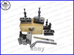 5 Pieces Set T37 Quick Change Toolpost Lathe Premium Quality Tool post