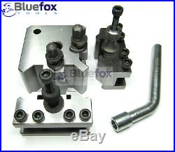 5 Pieces Set T37 Quick-Change Toolpost Myford Standard Boring And Parting Holder