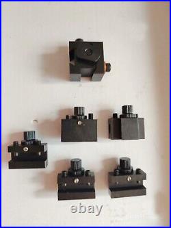 5pcs Quick change tool post Fits 8.0mm Watchmakers Precision Lathe New