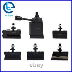 6PCS AXA Size 250-111 Set Quick Change Tool Post Wedge Type Set Swing Dia 12