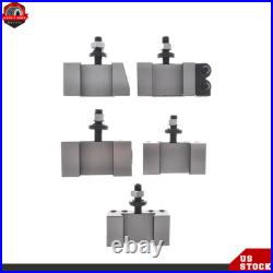 6Pack AXA 250-100 Size Piston Type Quick Change Tool Post Set Swing Dia 12