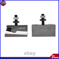 6Pack AXA 250-100 Size Piston Type Quick Change Tool Post Set Swing Dia 12