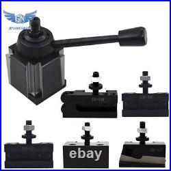 6Pack AXA 250-111 Wedge Type Quick Change Tool Post Holder Set Swing Dia 12