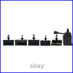 6Pcs 250-111 Wedge Type Tool Post Set AXA Tool Post Set Quick Change Tool Pos