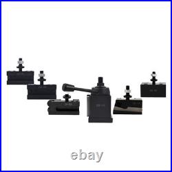 6Pcs 250-111 Wedge Type Tool Post Set AXA Tool Post Set Quick Change Tool Pos