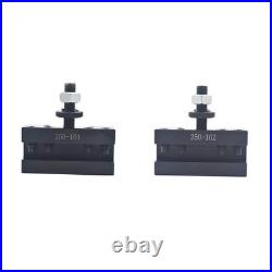 6Pcs 250-111 Wedge Type Tool Post Set AXA Tool Post Set Quick Change Tool Pos