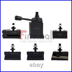 6Pcs 6- 12 AXA 250-111 Wedge Type Quick Change Tool Post Holder Set For Lathe