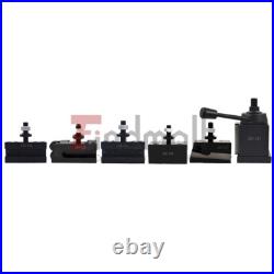 6Pcs 6- 12 AXA 250-111 Wedge Type Quick Change Tool Post Holder Set For Lathe