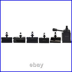 6Pcs 6- 12 AXA 250-111 Wedge Type Quick Change Tool Post Holder Set For Lathe